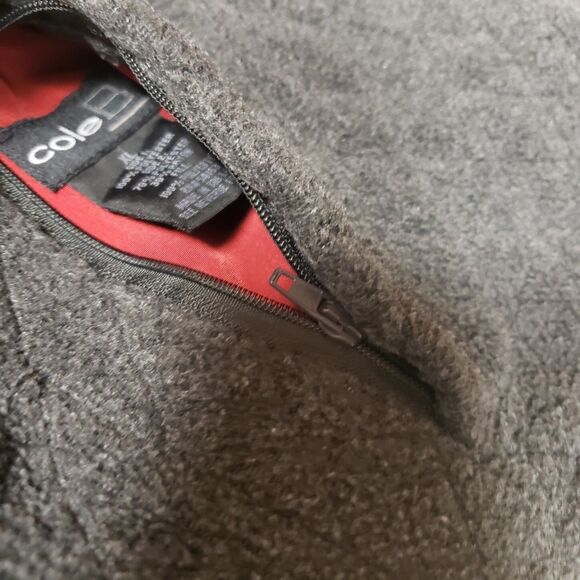 Cole B Women's Quilted Pattern Insulated Burgundy Red Coat Preppy Sz XL NWOT - Picture 12 of 13